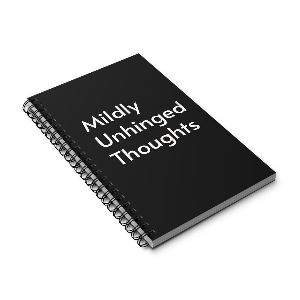 Mildly Unhinged Thoughts — Black Spiral Journal