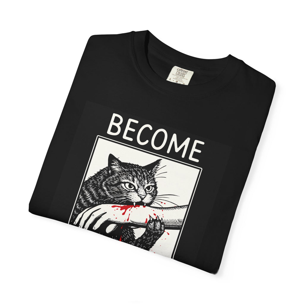 T-Shirt — "Become Ungovernable" Cat Graphic Tee