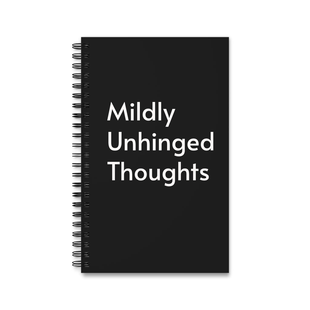 Mildly Unhinged Thoughts — Black Spiral Journal