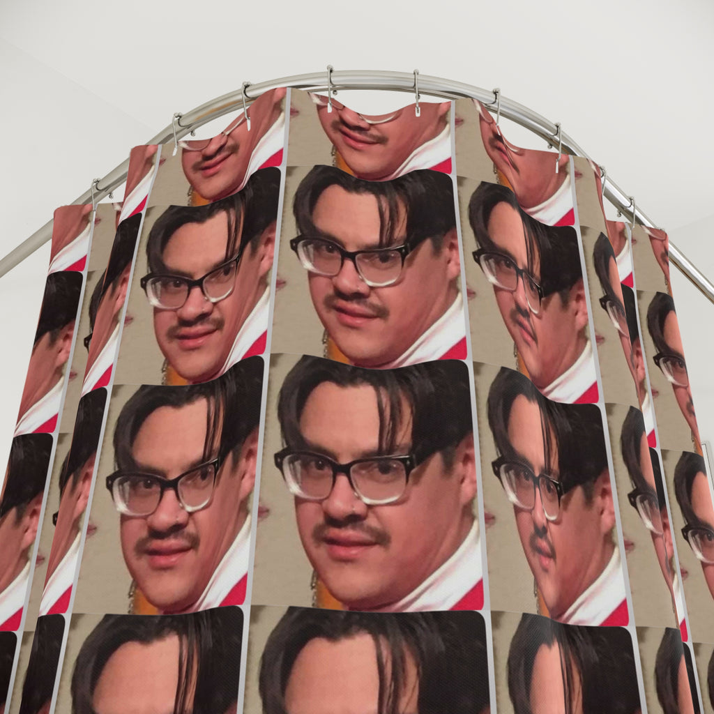They Guy Collection — Retro Mustache Portrait Pattern